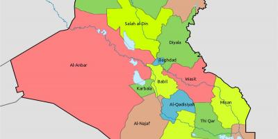 Kuwait kartta palikoilla