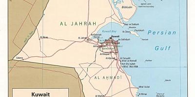 Kartta safat kuwait